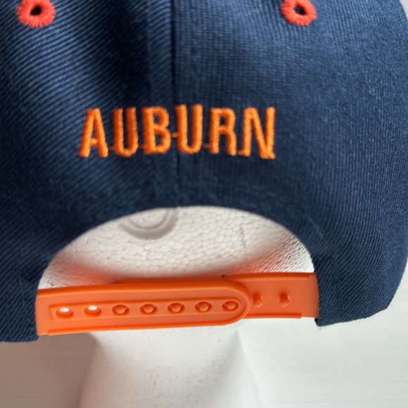 Auburn Tigers Adjustable Snap Back Baseball Style Cap Hat Block Logo All Caps - Picture 5 of 9